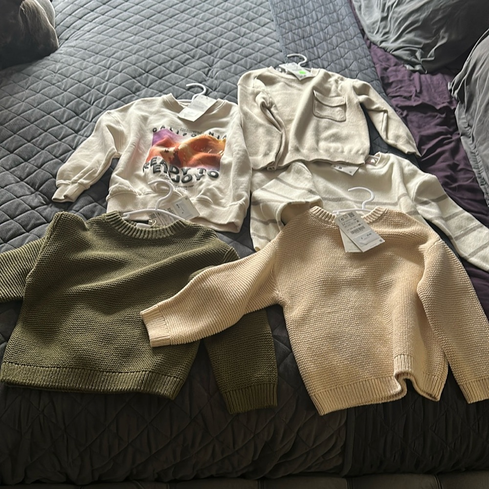 Zara sweaters never work boy toddler